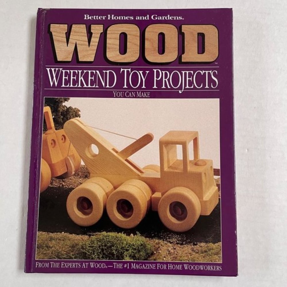 Better Homes and Gardens Wood Weekend Toy You Can Make Book 1993 Decor DIY
